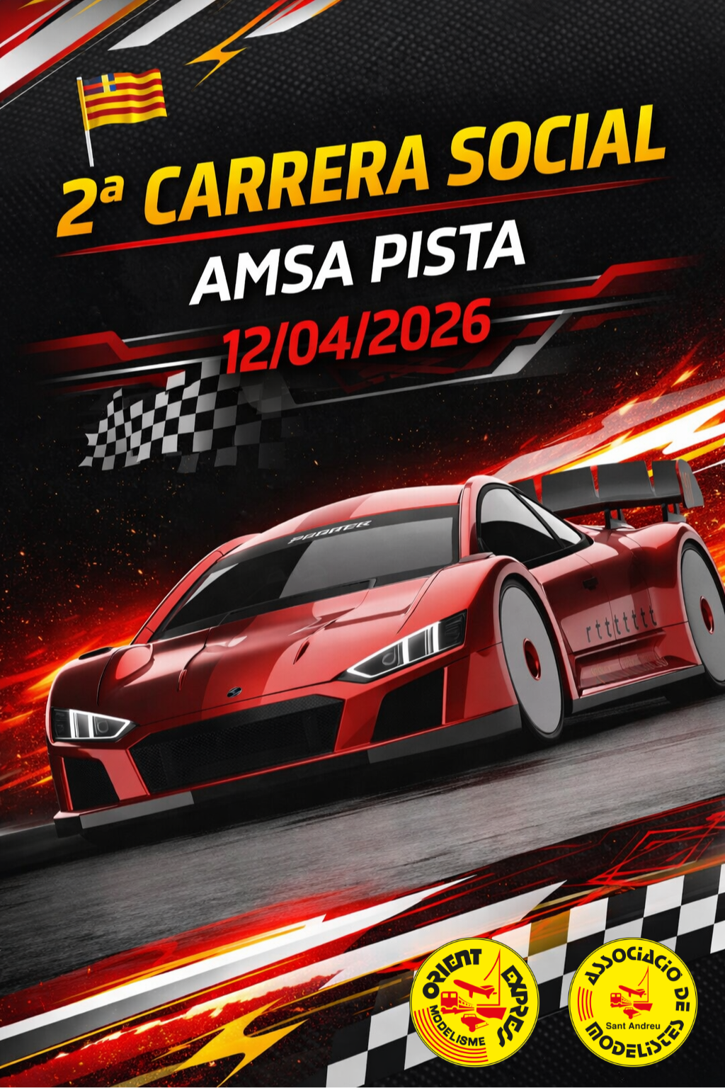 Imagen del evento 2&ordf; Social Pista Electric 12/4/26