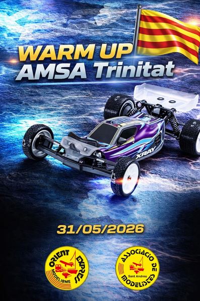 Imagen del evento WARM UP BUGGY AMSA 1/10 2WD 31/05/2026